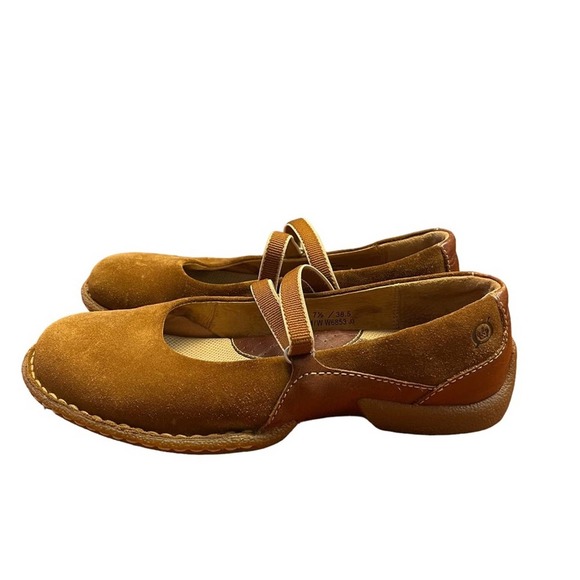 Born Women's Brown Suede Sandals - Picture 4 of 9